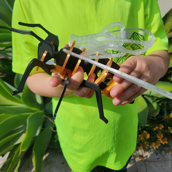 Hand Crafted | Toys | Bee Model Honeybee 3d Puzzle Honey Bees Classroom ...